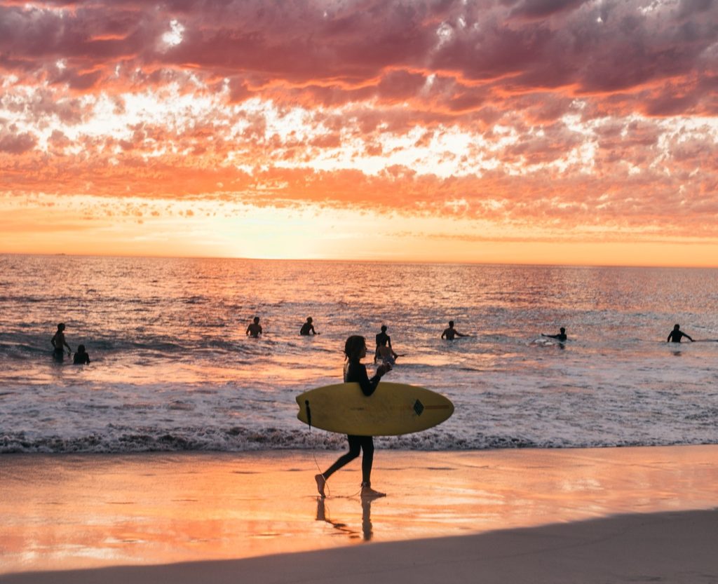 huntington beach surfing