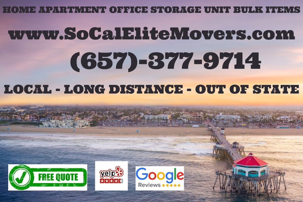 socal elite movers huntington beach long distance